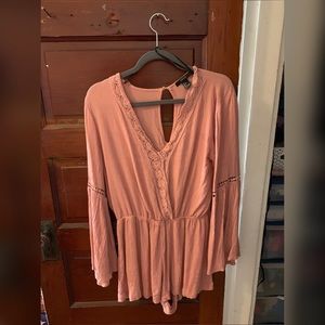 Pink romper